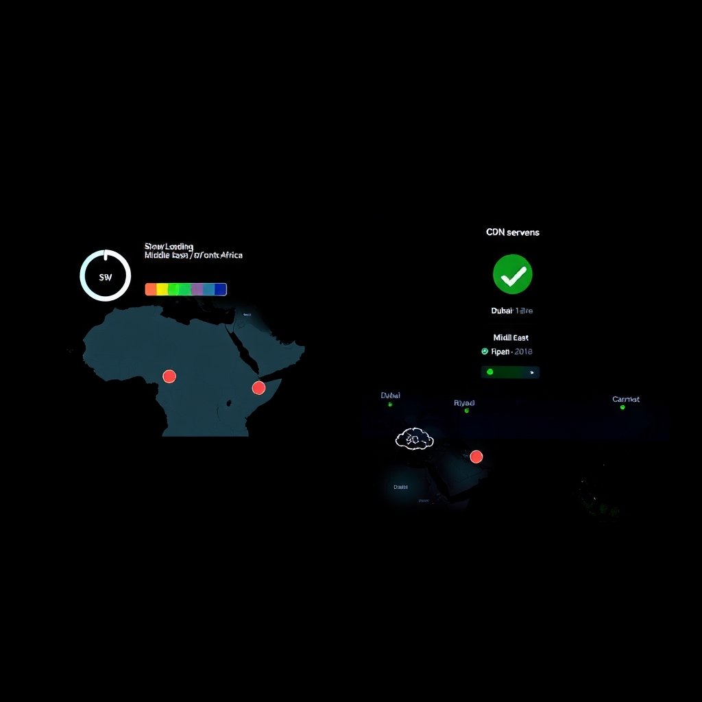 Optimizing Homepage Performance for MENA Audiences: Leveraging Local CDN and Edge Caching