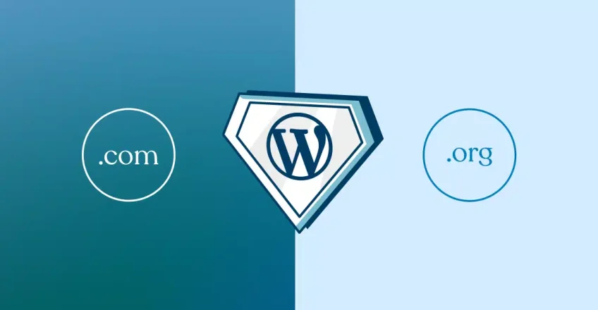 wordpress com vs org what is the difference header